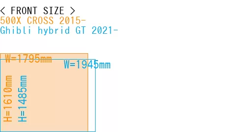 #500X CROSS 2015- + Ghibli hybrid GT 2021-
